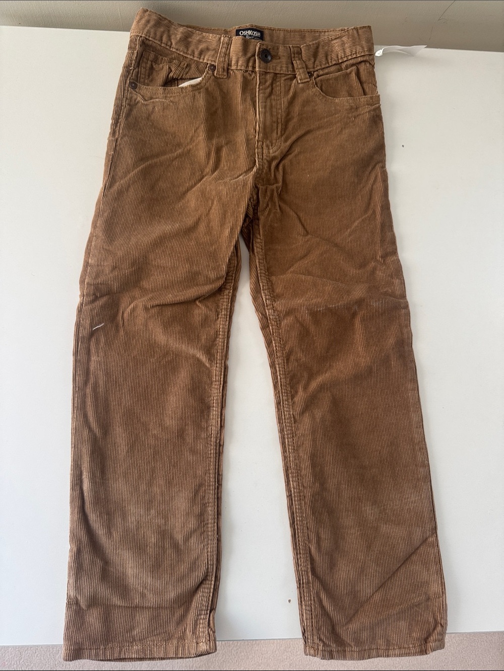OshKosh B'gosh Men's Corduroy Pants in Warm Brown